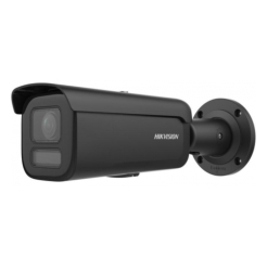 Hikvision DS-2CD2T87G2H-LI (2.8mm)(eF)/BLACK - 8 MP IP tubusov kamera tmav, ColorVu s hybridnm prsvitom