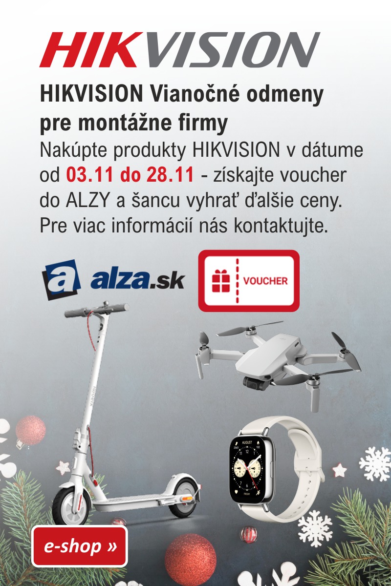 HIKVISION Vianon odmeny mobile