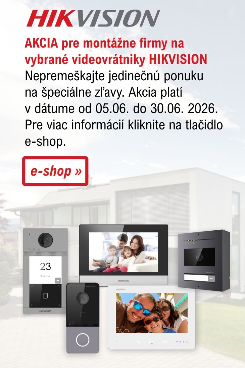 HIKVISION AKCIA - videovr�tniky mobile