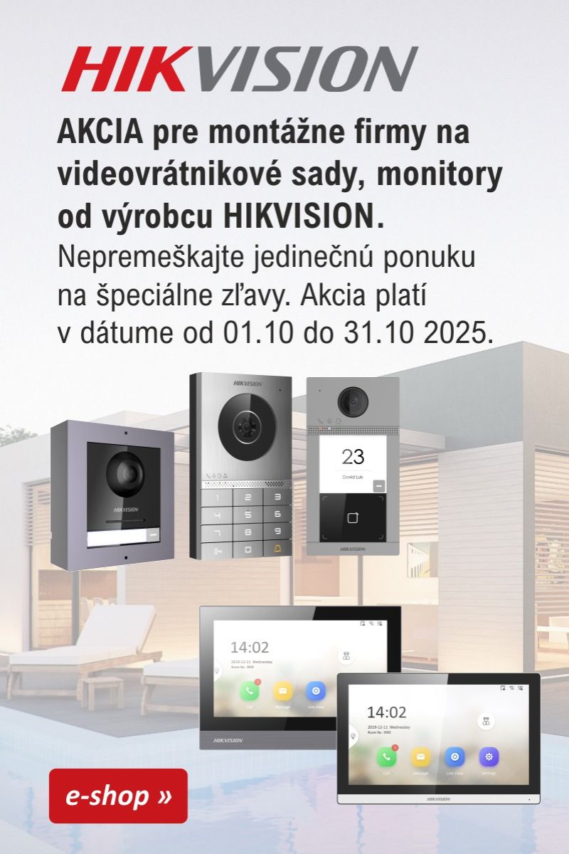 HIKVISION Jesenn AKCIA mobile