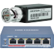 HIKVISION PoE switche, prevodnky