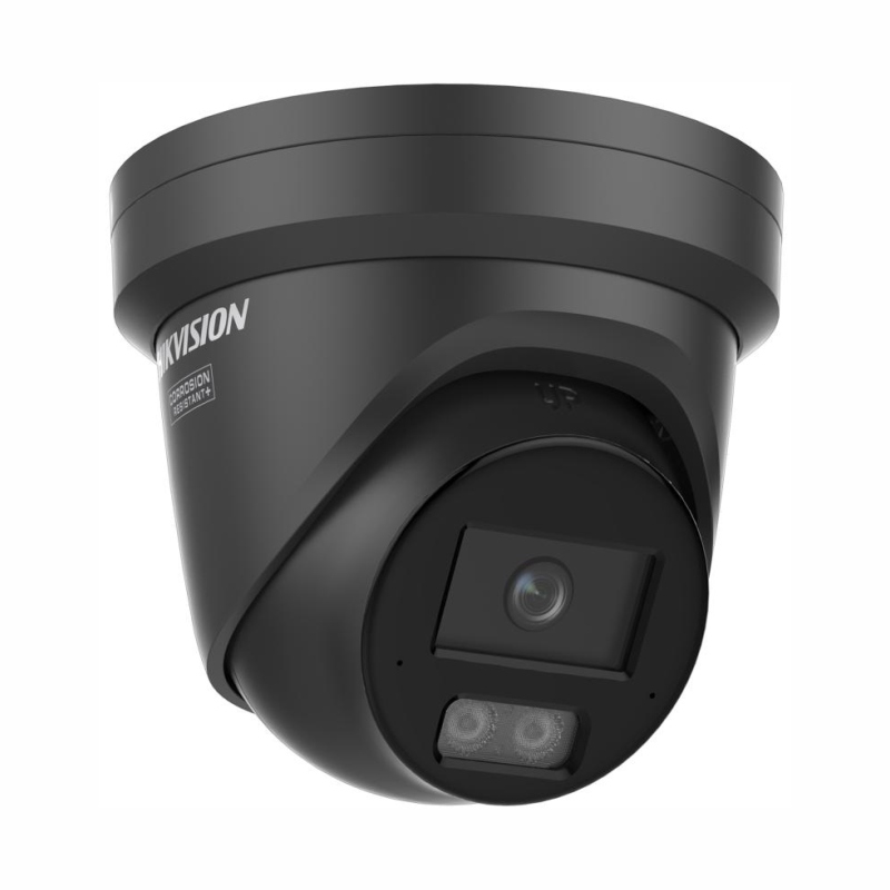 Hikvision DS-2CD2346G3-IZ2UY(2.8/4mm)/BLACK - 4 MP IP dome kamera tmavá, prepínateľné ohnisko, mikrofón, AcuSense