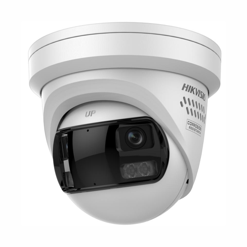 Hikvision DS-2CD2387G3P-LIS2UY/SL(180°) - 8 MP IP dome panoramatická kamera, AcuSense, ColorVu s hybridným prísvitom