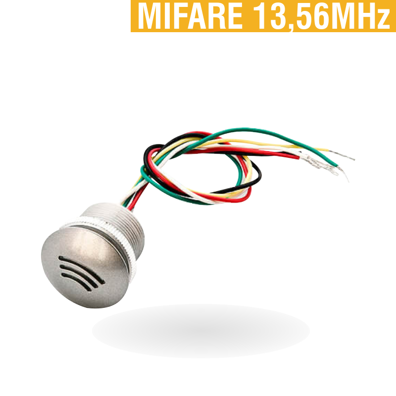 AS-Č-MF MIFARE 13,56 MHz - Čítačka, zápustná montáž