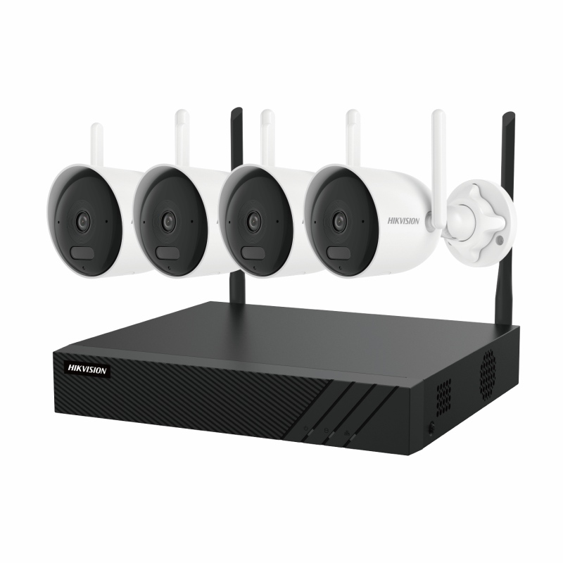 Hikvision DS-J142I/NK844WBH-1T - WiFi 4MP IP kamerový set tubus, mikrofón + 1TB HDD