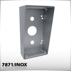 7871/INOX Krabica na omietku s integrovanou striekou