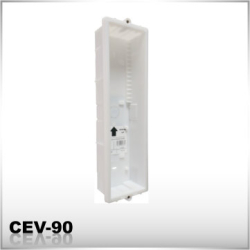 CEV-90 - Krabica pod omietku pre 3 vertikálne moduly