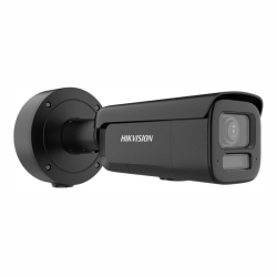Hikvision DS-2CD2667G3-LIZS2UY/SL(2.8-12mm)BLK - 6 MP IP tubusov� kamera tmav�, motorick� objekt�v, mikrof�n/reproduktor, ColorVu s hybridn�m pr�svitom gen. 3