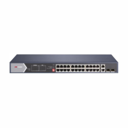 Hikvision DS-3E0528HP-E - 20+4+2+2 portov PoE switch gigabitov RJ45, SFP (optick vlkno)