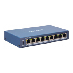 Hikvision DS-3E1309P-EI - 8+1 portov PoE switch 10/100/1000 Mbps (RJ45) manaovaten