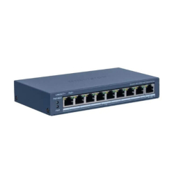 Hikvision DS-3E1309P-EI/M - 8+1 portov PoE switch 10/100/1000 Mbps (RJ45) manaovaten