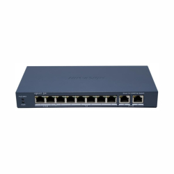 Hikvision DS-3E1310HP-EI(B) - 6+2+2 portov PoE switch 10/100/1000 Mbps (RJ45) manaovaten