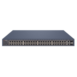 Hikvision DS-3E1552P-SI - 48+2+2 portov PoE switch gigabitov RJ45, SFP (optick vlkno)