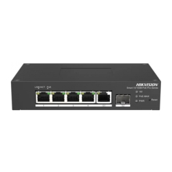 Hikvision DS-3T1306P-SI/HS - 4+1+1 priemyseln (RJ45,SFP)