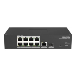 Hikvision DS-3T1310P-SI/HS - 8+1+1 priemyseln (RJ45,SFP)