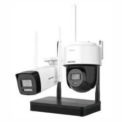 Hikvision DS-J142I/NKS424W03H - WiFi 4MP IP kamerov set