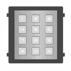 Hikvision DS-KD-KP/S- klvesnicov modul (nerez)