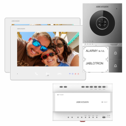 DS-KIS705EY/2Monitors - 2-vodiov sada videovrtnika s dvoma monitormi WiFi modulom