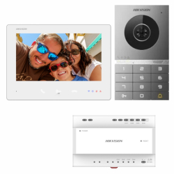 DS-KIS706EY - 2-vodiov sada videovrtnika s kdovou klvesnicou a WiFi modulom