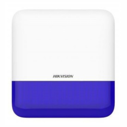 Hikvision DS-PS1-E-WE(O-STD)/Blue - Bezdrtov vonkajia sirna AX Pro - modr blika