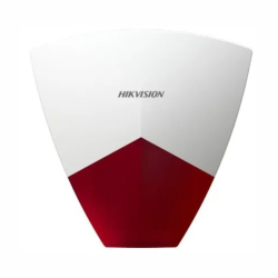 Hikvision DS-PS102X(O-STD)RED - Drtov vonkajia sirna AX HYBRID Pro - erven blika