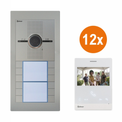 SUPRA - SET12/ART4 - Video set Golmar SUPRA G2+ pre 12 ��astn�kov, monitor 4,3" ART 4xLITE/G2+