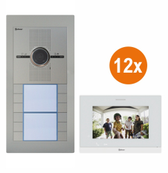 SUPRA - SET12/ART7 - Video set Golmar SUPRA G2+ pre 12 ��astn�kov, monitor ART 7LITE/G2+