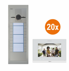 SUPRA - SET20/ART7 - Video set Golmar SUPRA G2+ pre 20 ��astn�kov, monitor ART 7LITE/G2+