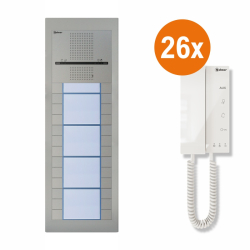 SUPRA - SET26/Tel - Audio set Golmar SUPRA G2+ pre 26 ��astn�kov, audio telef�n