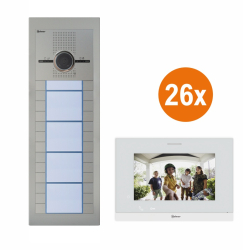 SUPRA - SET26/ART7 - Video set Golmar SUPRA G2+ pre 26 ��astn�kov, monitor ART 7LITE/G2+