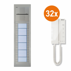 SUPRA - SET32/Tel - Audio set Golmar SUPRA G2+ pre 32 ��astn�kov, audio telef�n