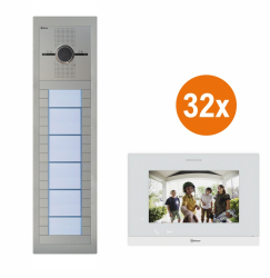 SUPRA - SET32/ART7 - Video set Golmar SUPRA G2+ pre 32 ��astn�kov, monitor ART 7LITE/G2+