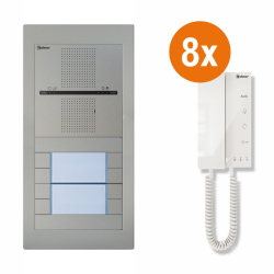 SUPRA - SET8/Tel - Audio set Golmar SUPRA G2+ pre 8 ��astn�kov, audio telef�n