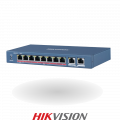 Hikvision DS-3E0310HP-E - 8+2 portový PoE switch 10/100/1000 Mbps (cat 5, RJ45)