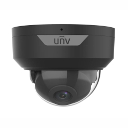 Uniview IPC328SB-ADF28K-I0-BLACK - 8 MP IP dome kamera LightHunter (2.8mm), mikrofn, tmav