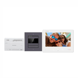 DS-KIS704EY/Aluminum - 2-vodiov sada videovrtnika s WiFi modulom, aluminium