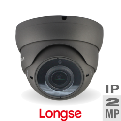 LIRDCAL200S - 2 Mpx IP extreriérová DOME kamera tmavá