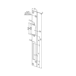 LRNER - Lita rovn nerez 250x25x3