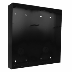 S7165/INFO BLACK - Povrchov box (ierny) pre vstupn panel Sixty 5, integrovan strieka proti dau