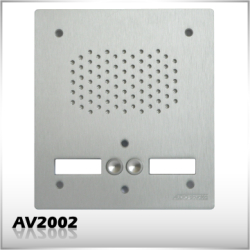 AV2002 2 tlaèítkové monolitné tablo