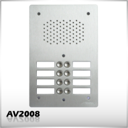 AV2008 8 tlačítkové monolitné tablo
