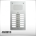 AV2014 14 tlačítkové monolitné tablo