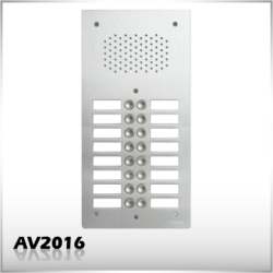 AV2016 16 tlačítkové monolitné tablo