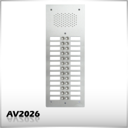 AV2026 26 tlačítkové monolitné tablo