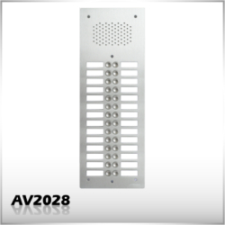 AV2028 28 tlaèítkové monolitné tablo