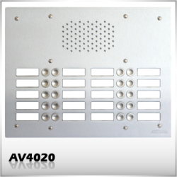 AV4020 20 tlačítkové monolitné tablo