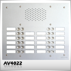 AV4022 22 tlačítkové monolitné tablo