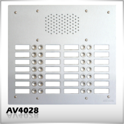 AV4028 28 tlaèítkové monolitné tablo