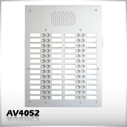 AV4052 52 tlačítkové monolitné tablo