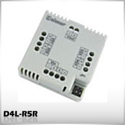 D4L-R5R 4-výstupový video distribútor
